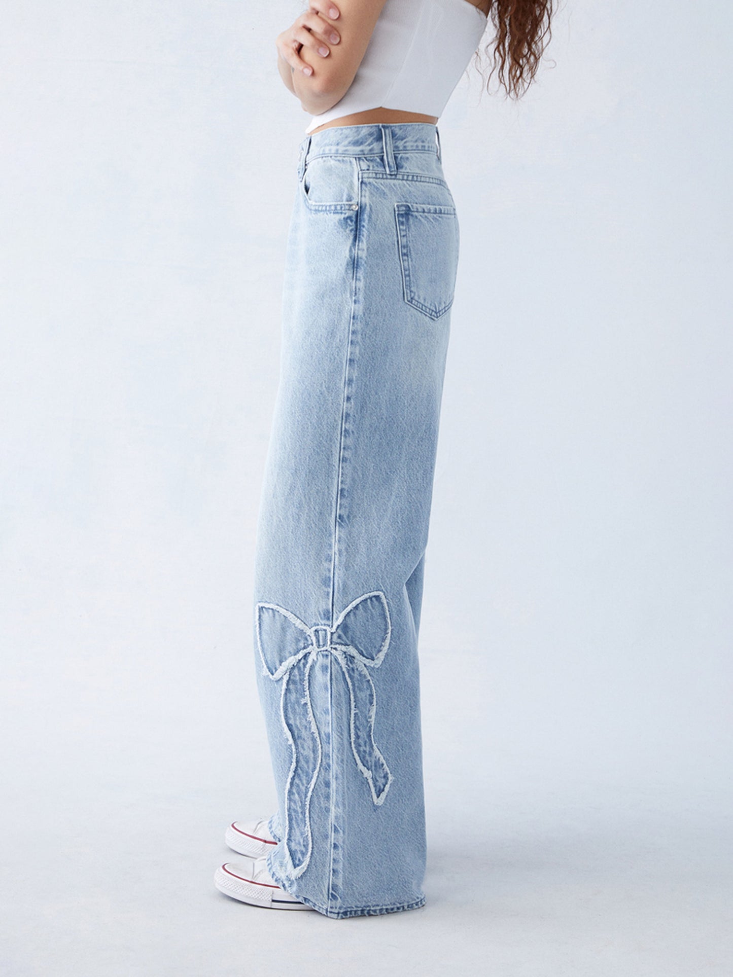 CarpeDutch | Baggy Bow Jeans