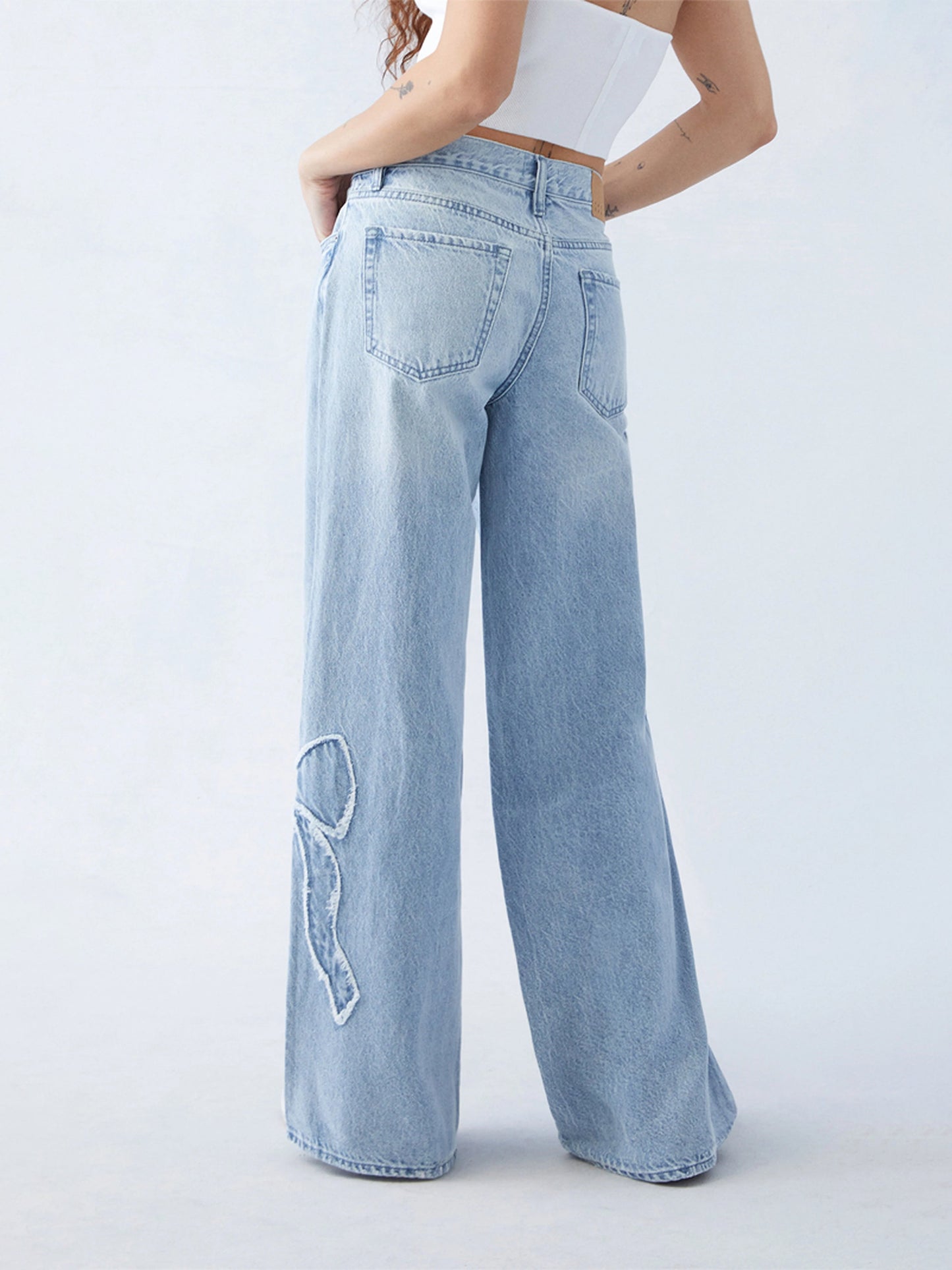 CarpeDutch | Baggy Bow Jeans